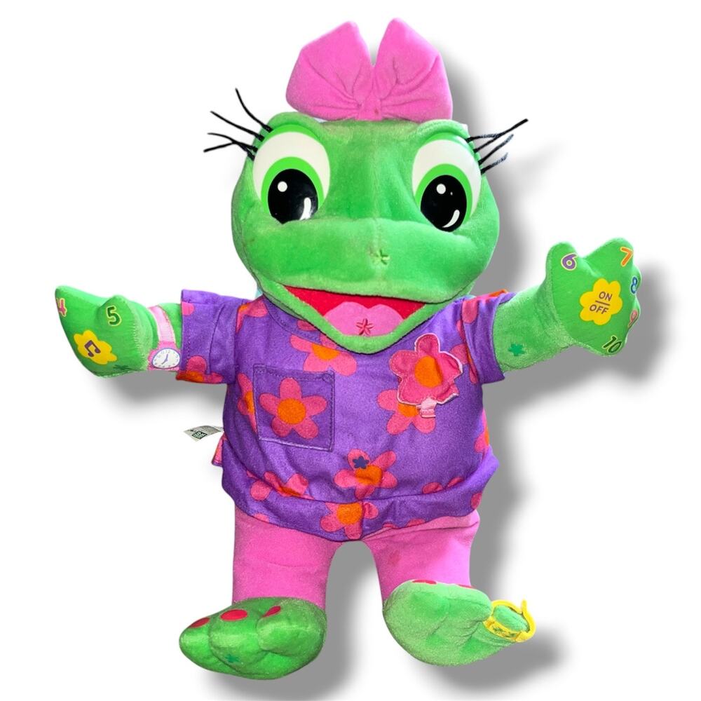 Vintage LeapFrog Lovable Lily 16" Interactive Learning Plush Doll (Year 2000)